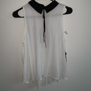 Forever 21 Flowy White Blouse